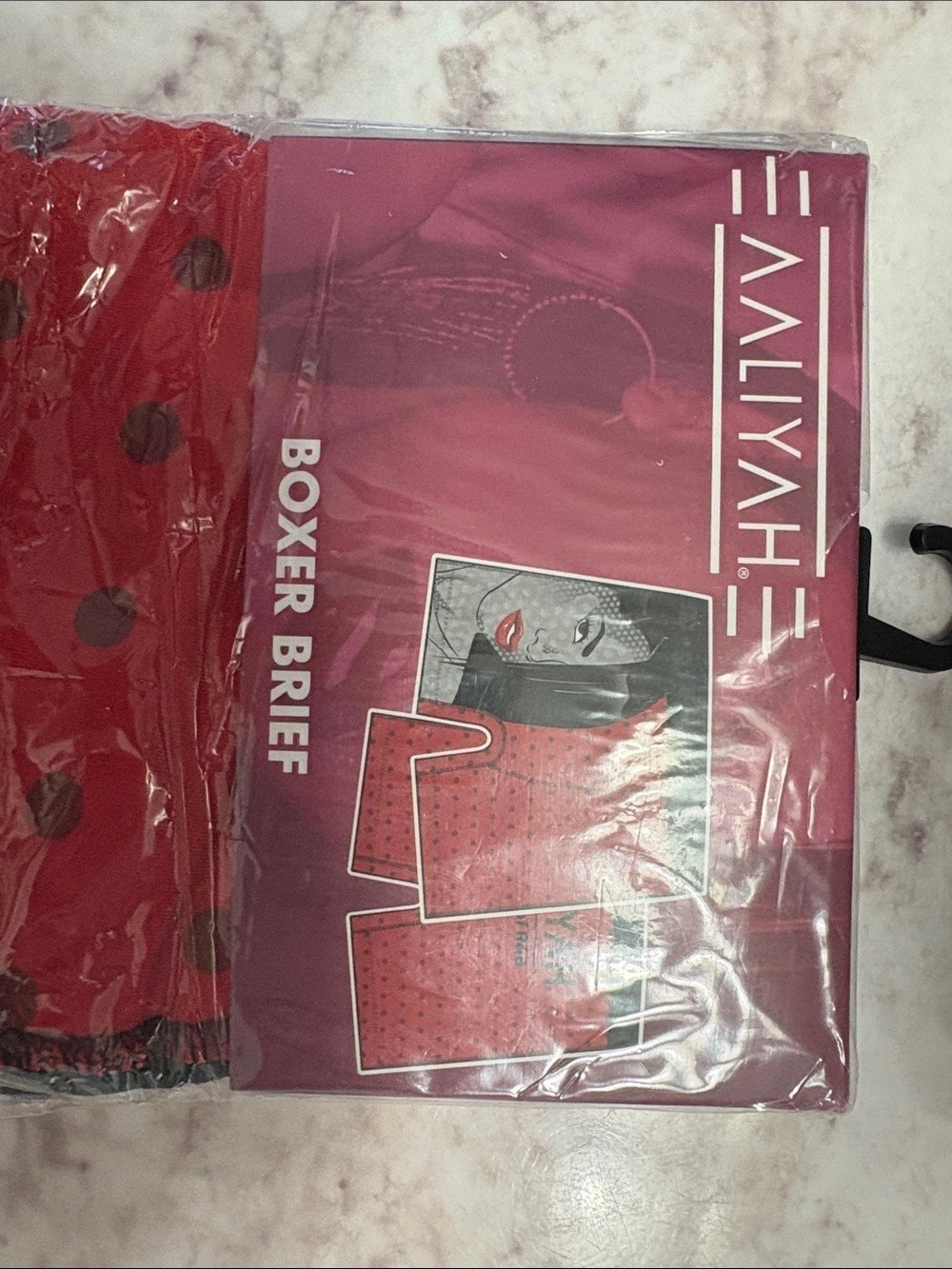 Allyan Boxer Briefs in Red & Black XL NWT